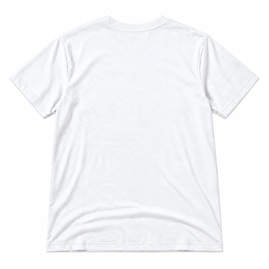 White blank unisex T-shirt